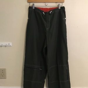 2000s Blanc Noir Athletic Wide Leg Size Large